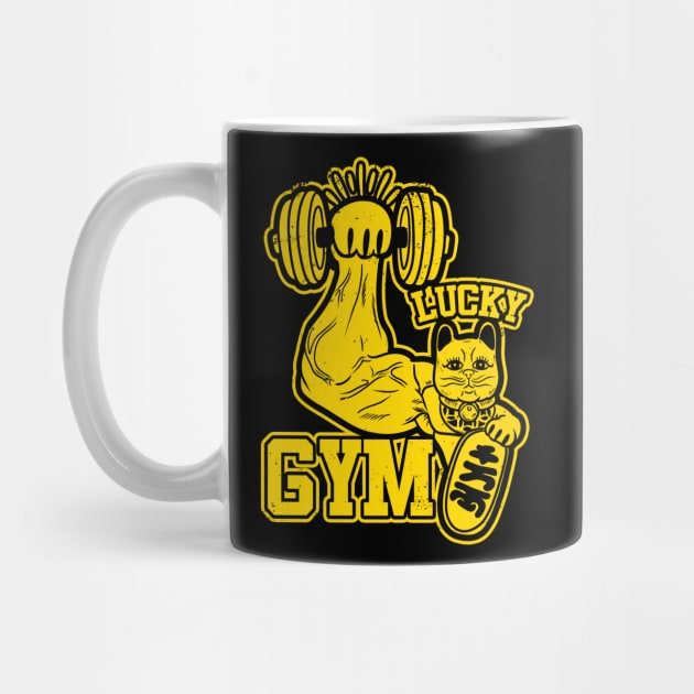 Lucky Gym Yellow by absolemstudio